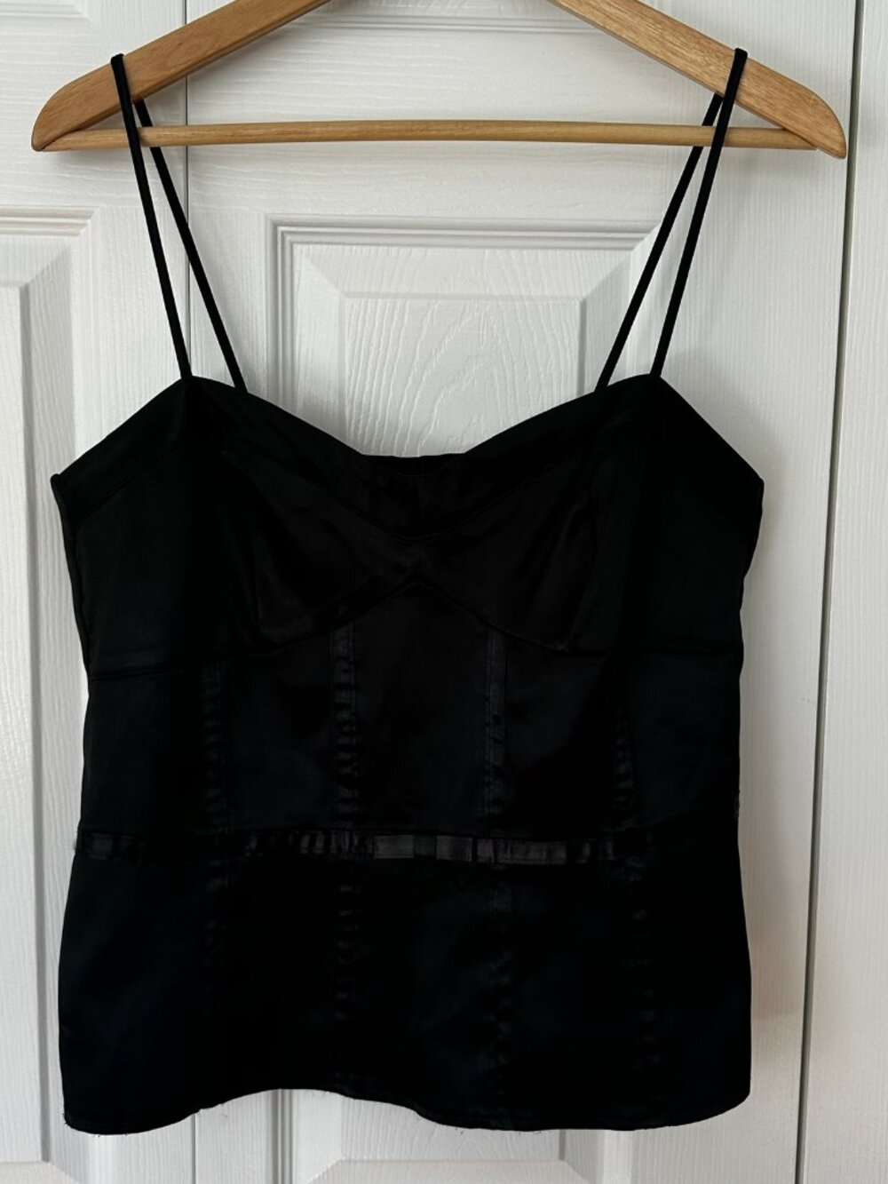 Avenue of the Stars Black Camisole size L